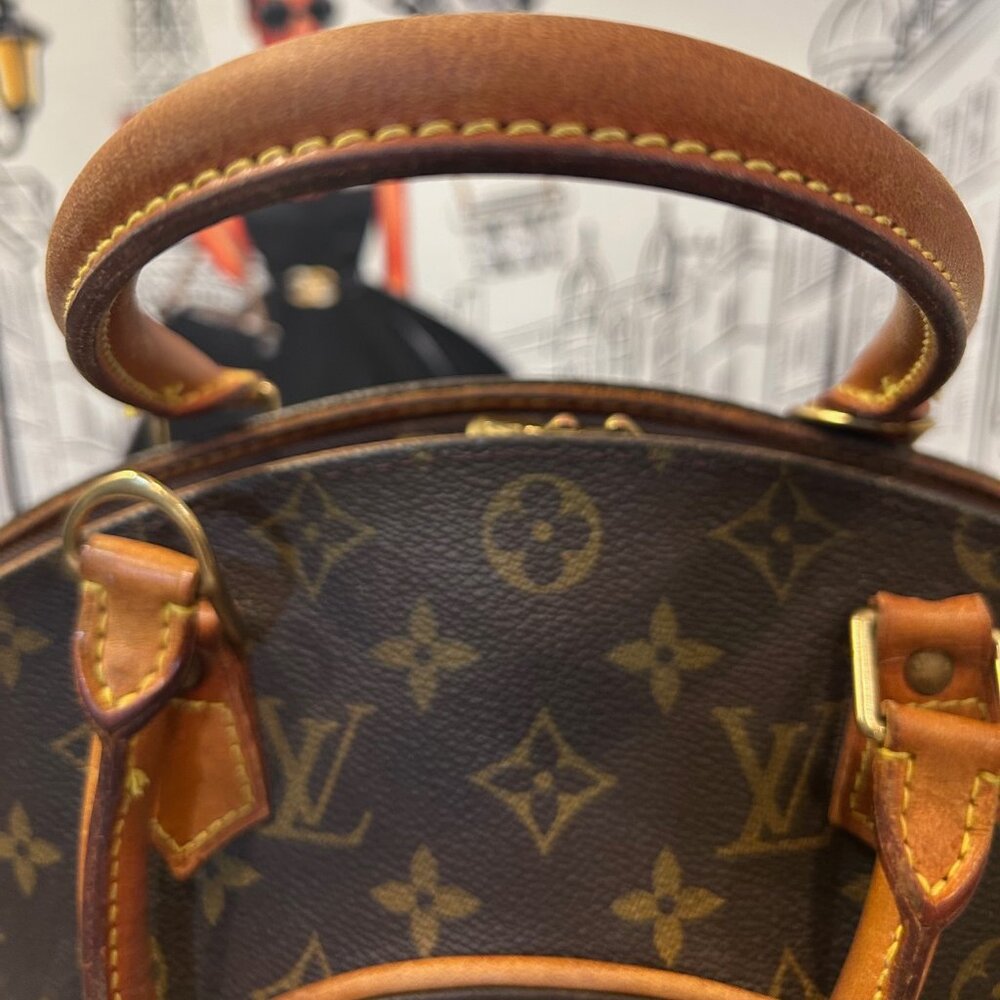 Louis Vuitton Ellipse MM Monogram "Bowling" Bag Canvas & Leather - Picture 5 of 16